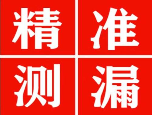 金乡尚嘉漏水精准查找
